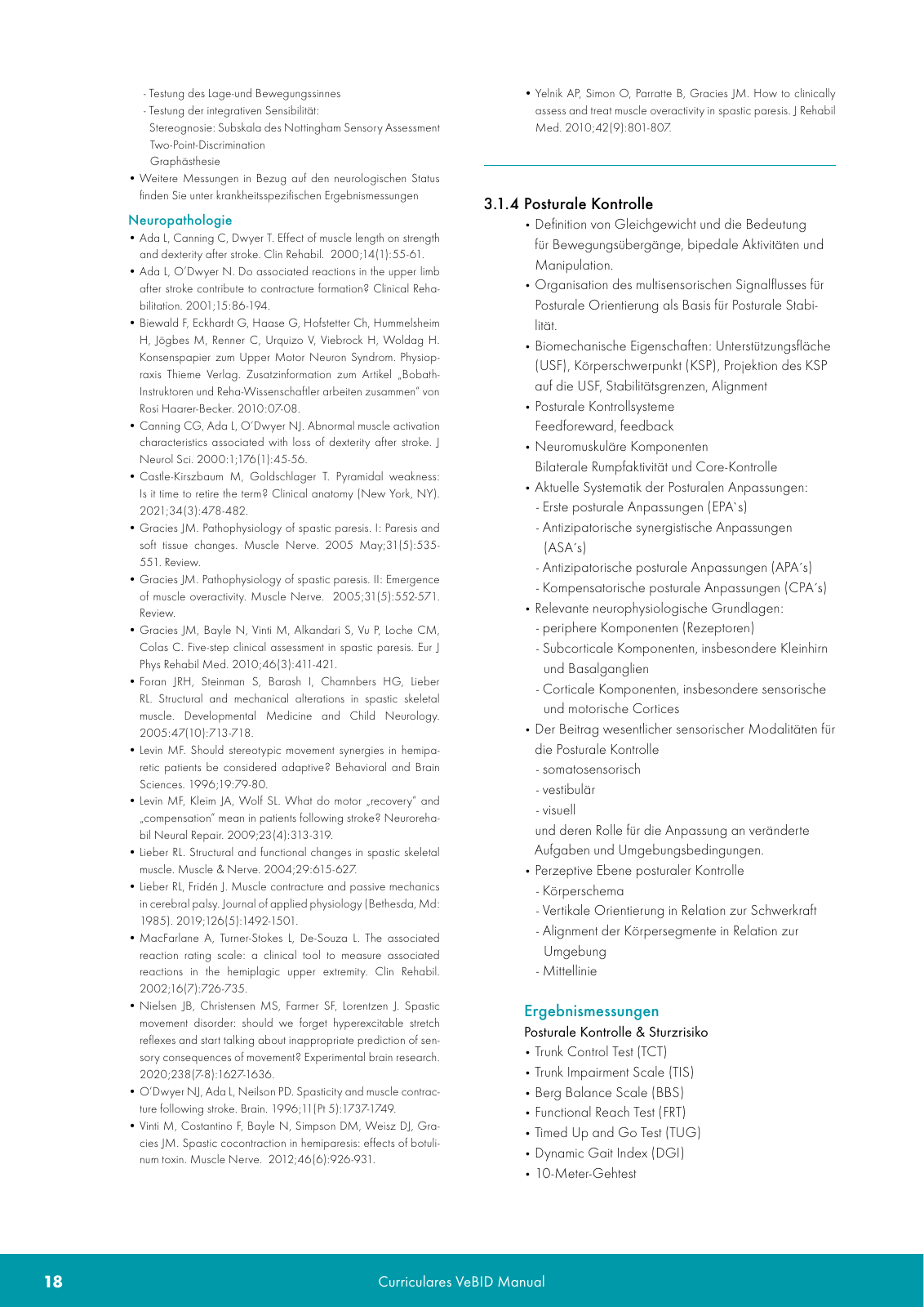 Vorschau VeBID Curriculum 2022 Seite 18