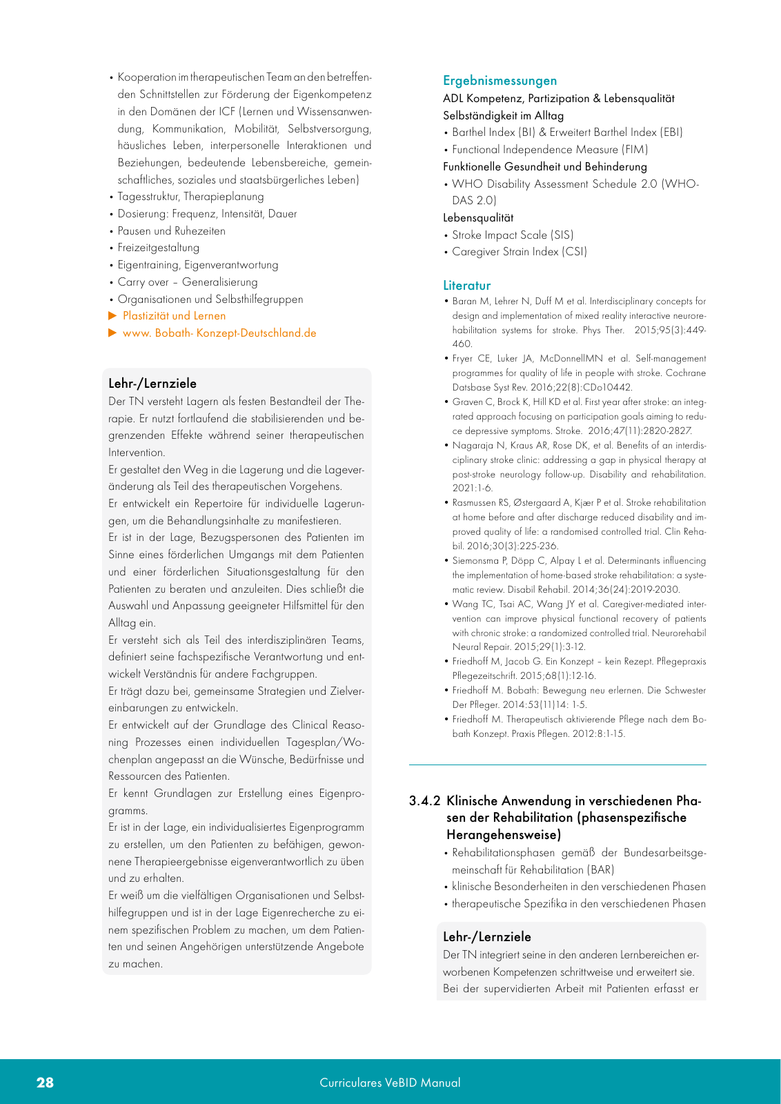 Vorschau VeBID Curriculum 2022 Seite 28