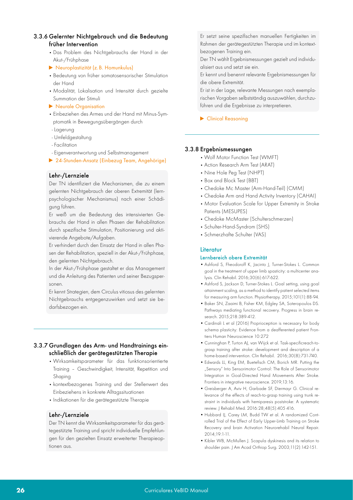 Vorschau VeBID Curriculum 2022 Seite 26
