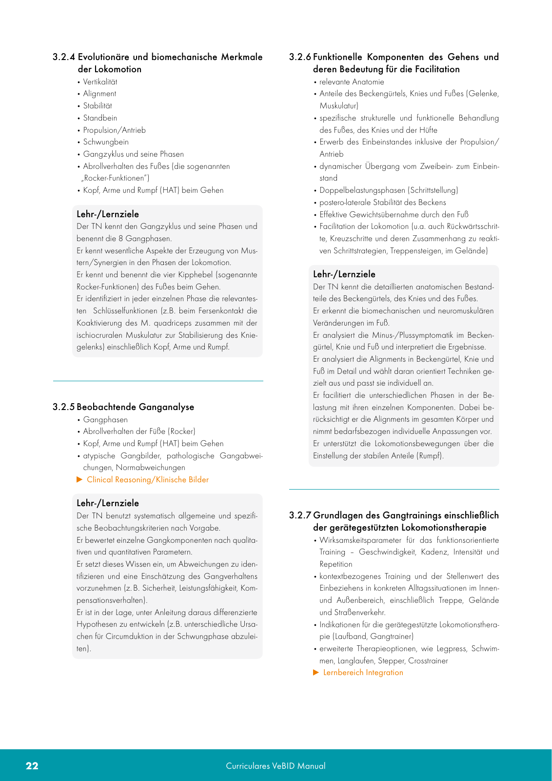 Vorschau VeBID Curriculum 2022 Seite 22
