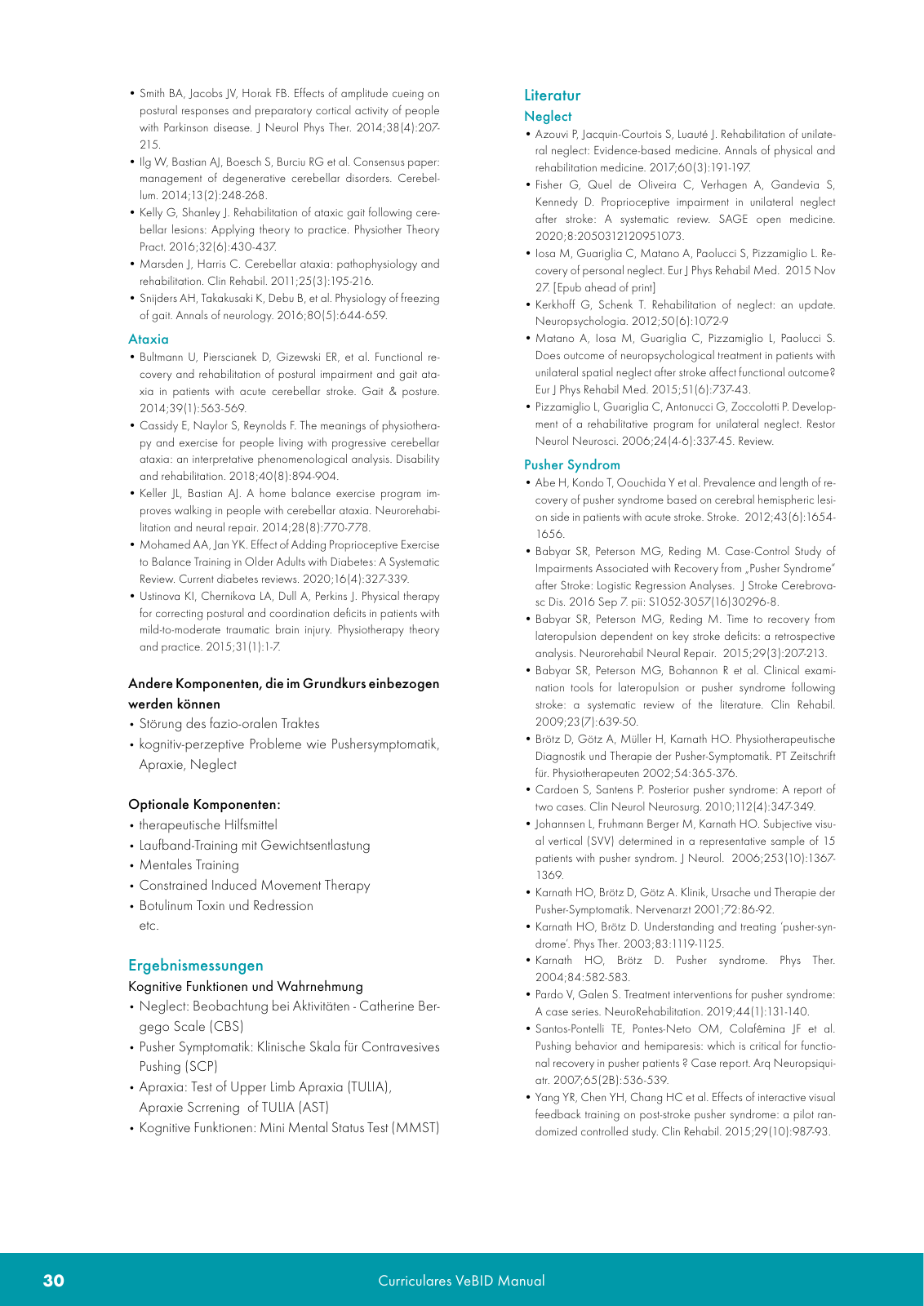 Vorschau VeBID Curriculum 2022 Seite 30