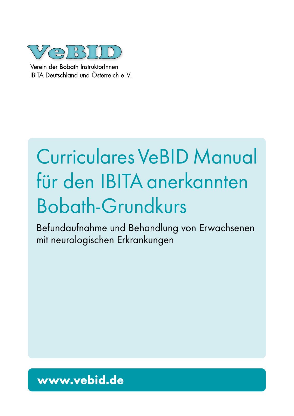 Vorschau VeBID Curriculum 2022 Seite 1