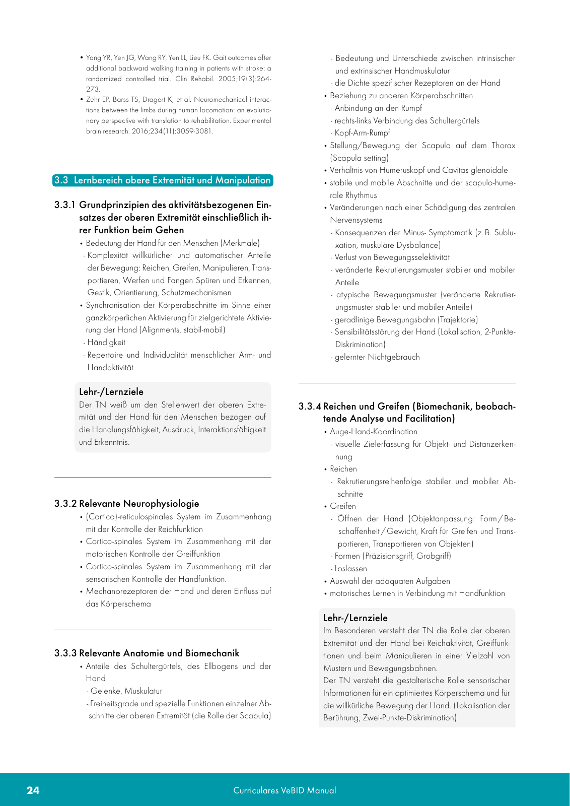 Vorschau VeBID Curriculum 2022 Seite 24