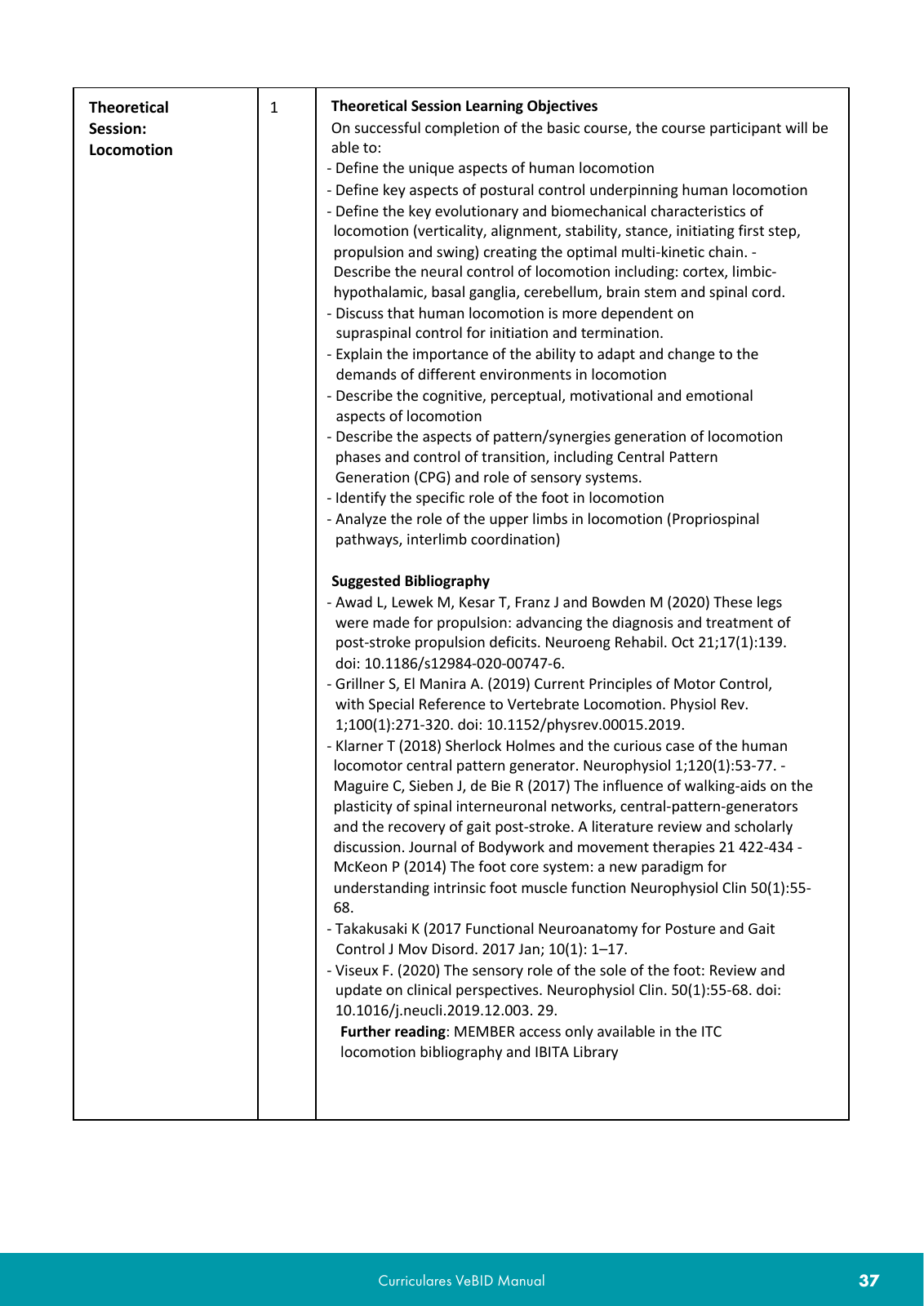 Vorschau VeBID Curriculum 2022 Seite 37